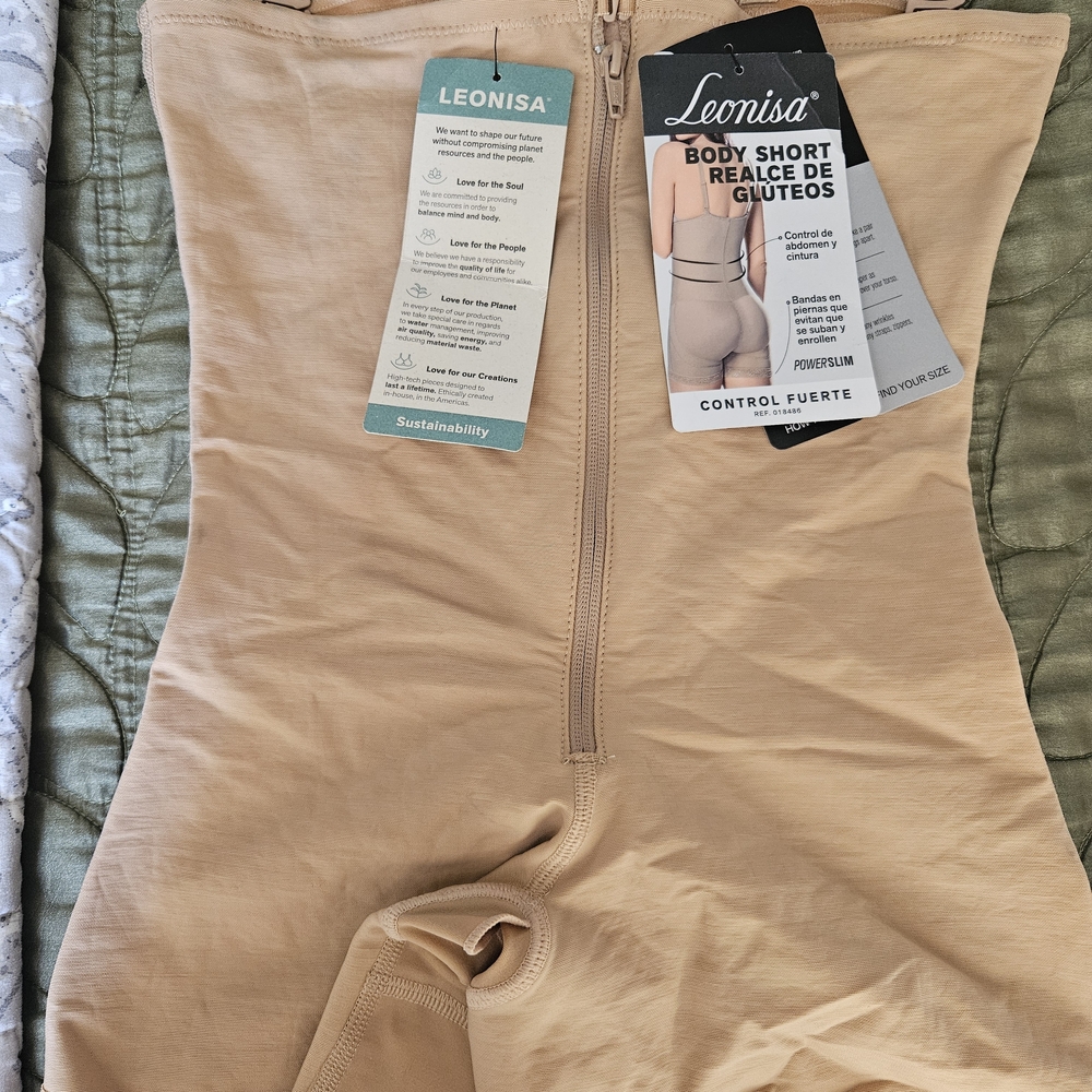 Leonisa Women's High-Waisted Shapewear in Beige